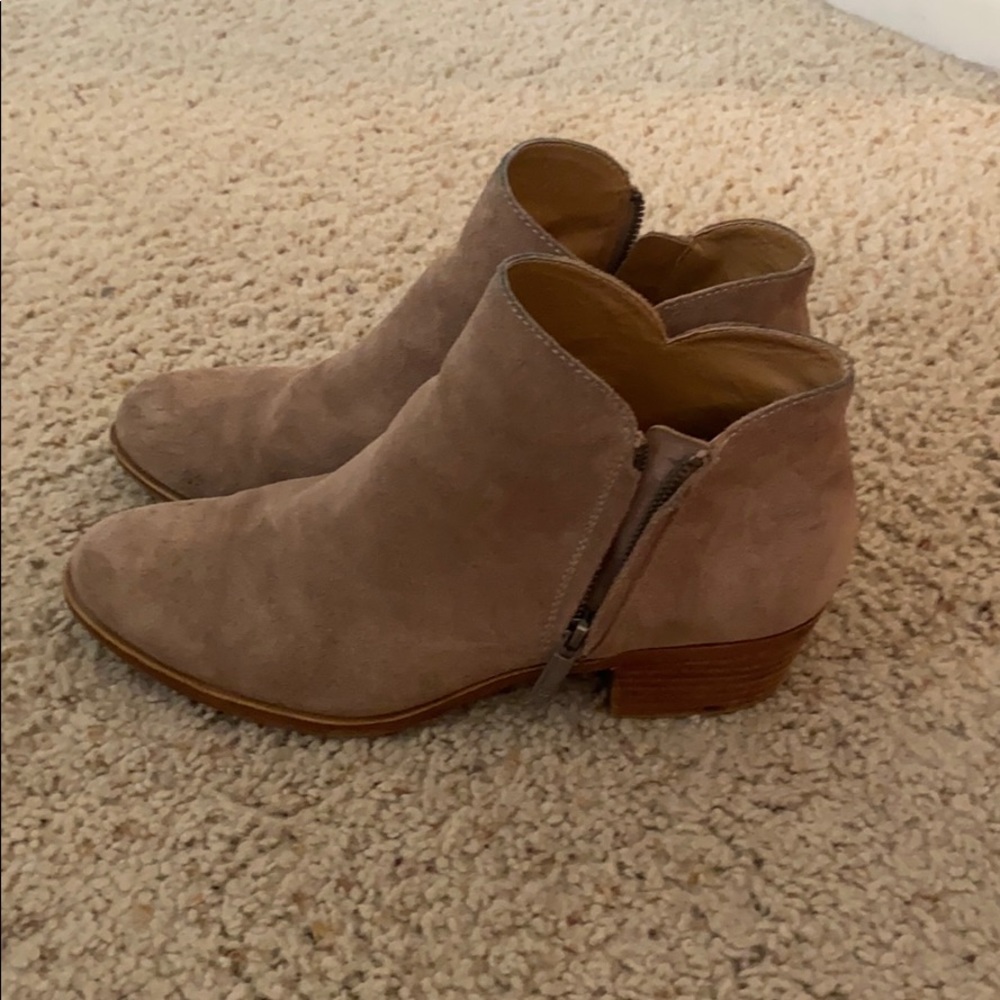 Lucky Brand Suede Booties